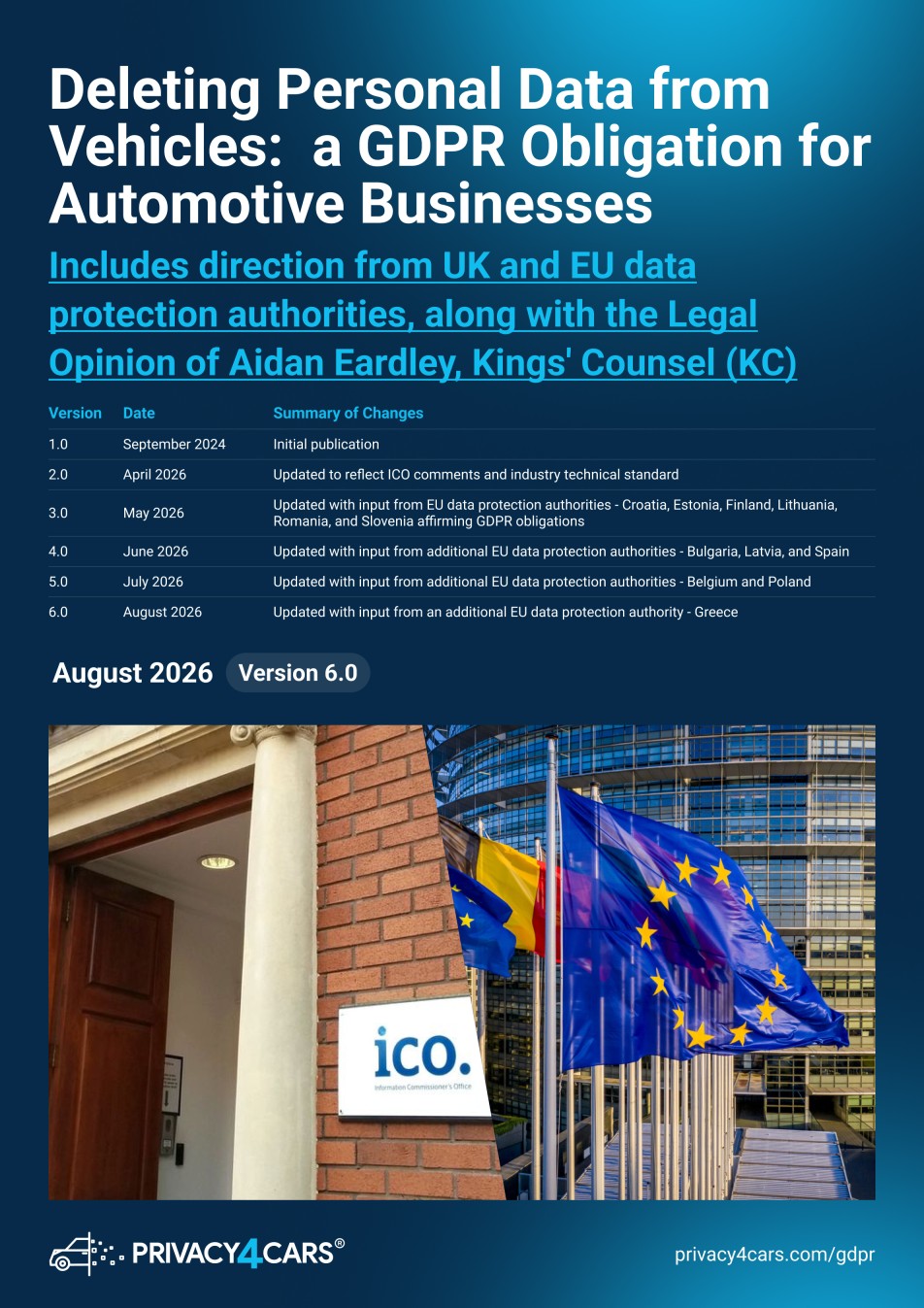 GDPR Cover Page – Version 6.0 (2) GDPR Cover Page - Version 6.0